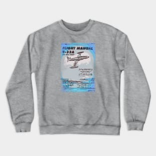 T33A Aviation Cockpit Instrument Crewneck Sweatshirt